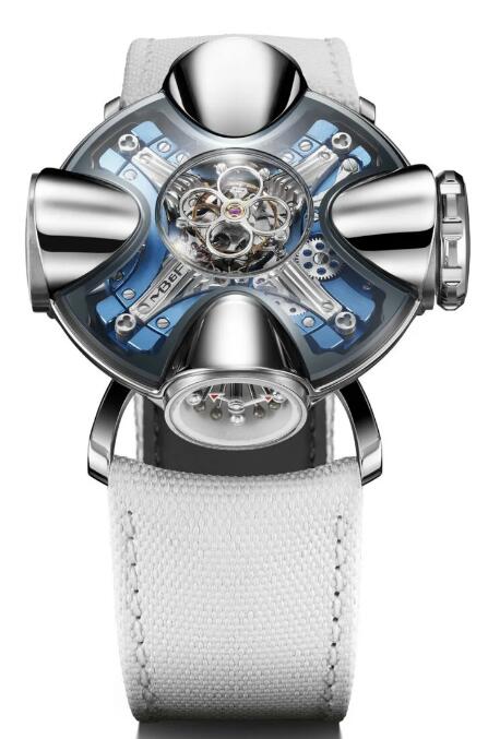 MB & F HM11 11.TL.BL-C Horological Machines HM11 Architect Blue Edition replica watch